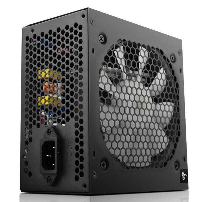 Power Supply AIGO AK600 600W - Rainbow LED - Image 3