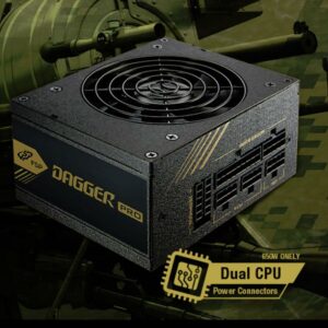 JualFSP SFX 650W DAGGER PRO – 650W 80+ GOLD MODULAR (SFX NINI ITX)