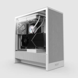 NZXT H5 FLOW 2024 - ATX GAMING CASE - WHITE