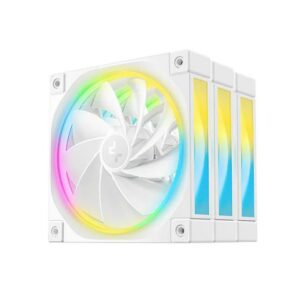 JualFan Casing Deepcool FL12 ARGB REVERSE – 3in1 / 3 pack 120mm 12CM Fan – REVERSE WHITE