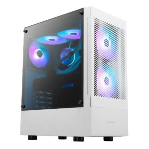Casing GAMDIAS TALOS E3 Mesh + 3 FAN ARGB - Putih