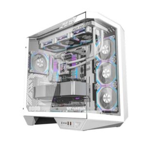 Casing DarkFlash DY470 - ATX PC Case - WHITE
