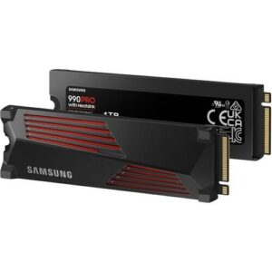 SSD Samsung M.2 NVME 990 PRO 4TB PCIE 4.0 GEN 4x4 - WITH HEATSINK