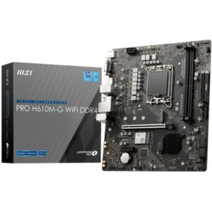 MSI PRO H610M-G WIFI DDR4 (Intel LGA 1700, Gen12)