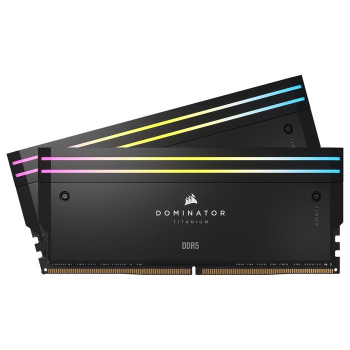 CORSAIR DOMINATOR TITANIUM RGB DDR5 64GB (2X32GB) 6600MHz C32 - BLACK - Image 2