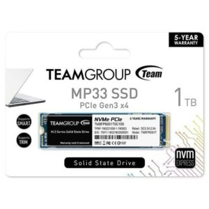 SSD Team MP33 M.2 2280 NVME 1TB - PCIe Gen3 x4