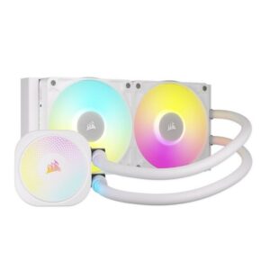 JualCORSAIR iCUE LINK TITAN 240 RX RGB &ndash; 240mm AIO Liquid CPU Cooler &ndash; WHITE