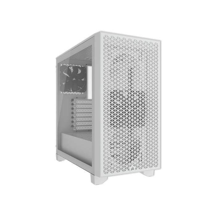 CASING CORSAIR 3000D AIRFLOW - Mini ITX, MATX, ATX - WHITE