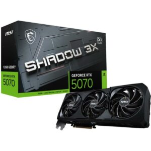 MSI GeForce RTX 5070 SHADOW 3X OC 12GB GDDR7