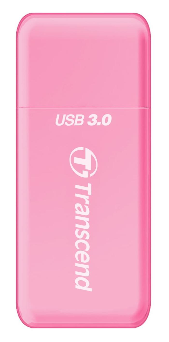 Transcend Card Reader RDF5 - SD, microSD USB 3.0 / USB 3.1 - PINK - Image 3