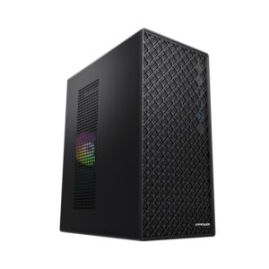 CASING FPMAX CORTEX ECO M-ATX/MINI-ITX + PSU TF300W - BLACK