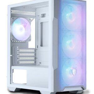 Casing MSI MAG FORGE M100R WHITE INCLUDE 4 FAN ARGB - White