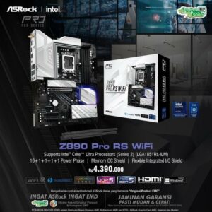 ASROCK Z890 PRO RS WIFI (LGA1851, Z890, DDR5)