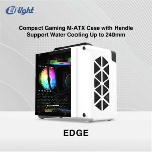 CASING ENLIGHT EDGE - MICRO ATX GAMING CASE