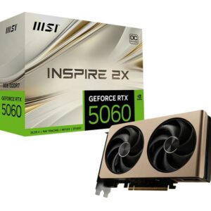 JualMSI GeForce RTX 5060 INSPIRE 2X OC 8GB GDDR7 – WHITE