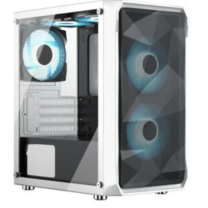 CASING VENOMRX PRAVA INCLUDE 2 FAN - Micro ATX Tempered Glass
