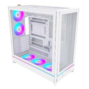 Casing MONTECH HS01 PRO - MID TOWER ATX CASE PC - WHITE