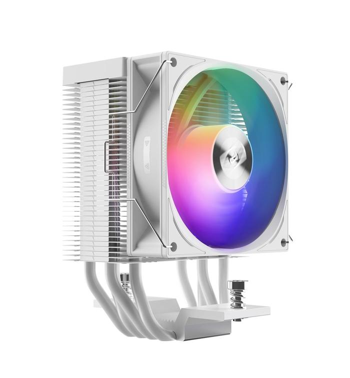 PCCOOLER / PC COOLER R400 ARGB WHITE - CPU COOLER - White - Image 2