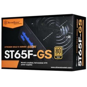 JualPower Supply Silverstone ST65F-GS – 650W 80+ Gold FULL Modular
