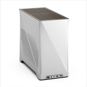 Casing FRACTAL DESIGN ERA 2 Mini-ITX USB Type-C, Riser card 4.0 ITX Case - WHITE