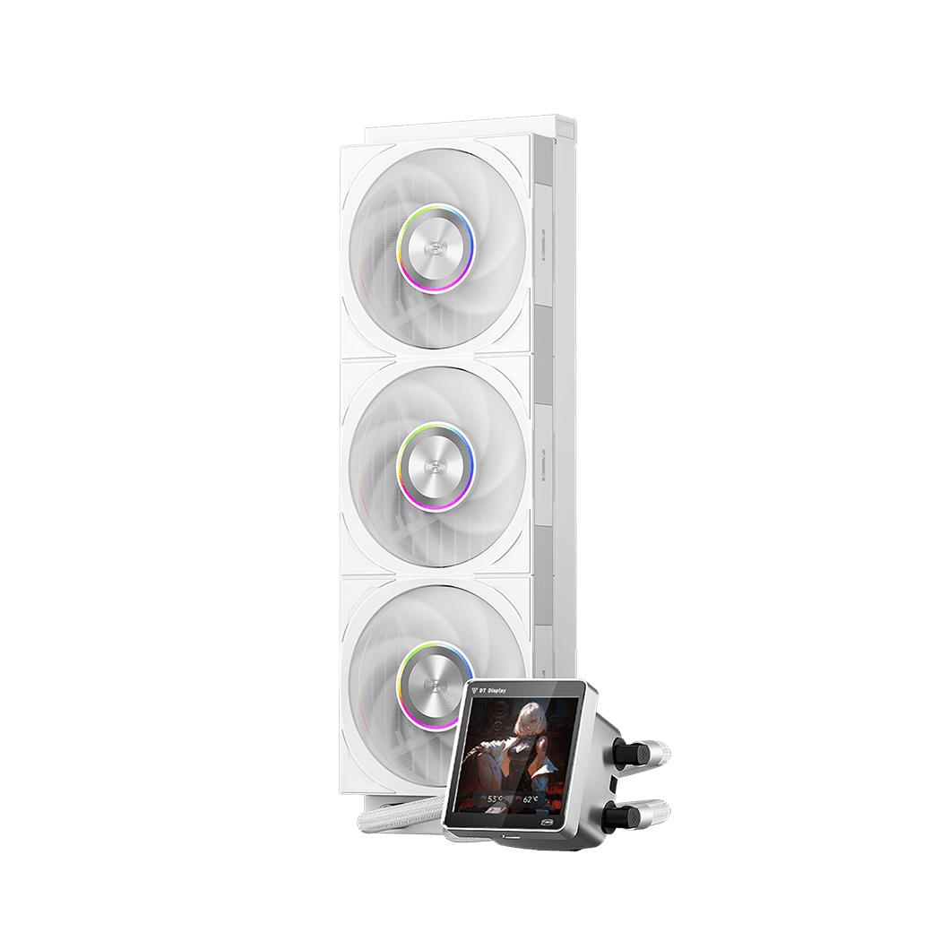 PCCOOLER / PC COOLER DT360 ARGB Display AIO Liquid Cooler - WHITE - Image 2