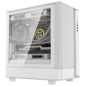 JualCasing Aigo DarkFlash DB330M Mesh M-ATX – WHITE