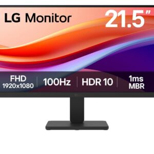 LG Monitor 22U401A-B | FHD 100Hz With sRGB 99% - HDR 10