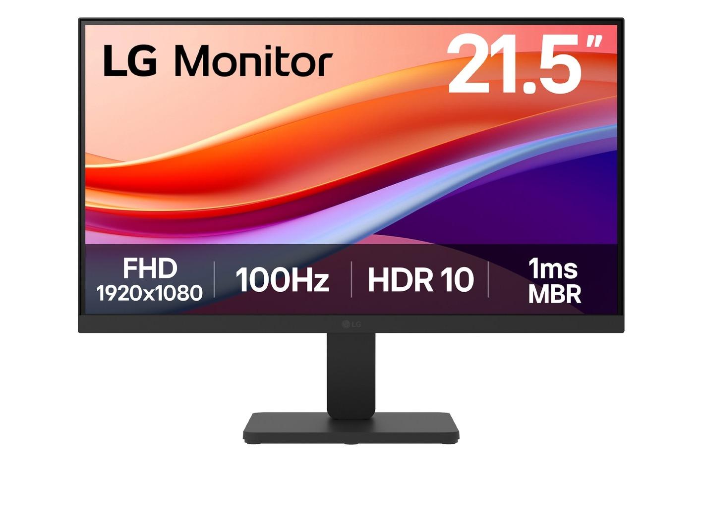 LG Monitor 22U401A-B | FHD 100Hz With sRGB 99% - HDR 10