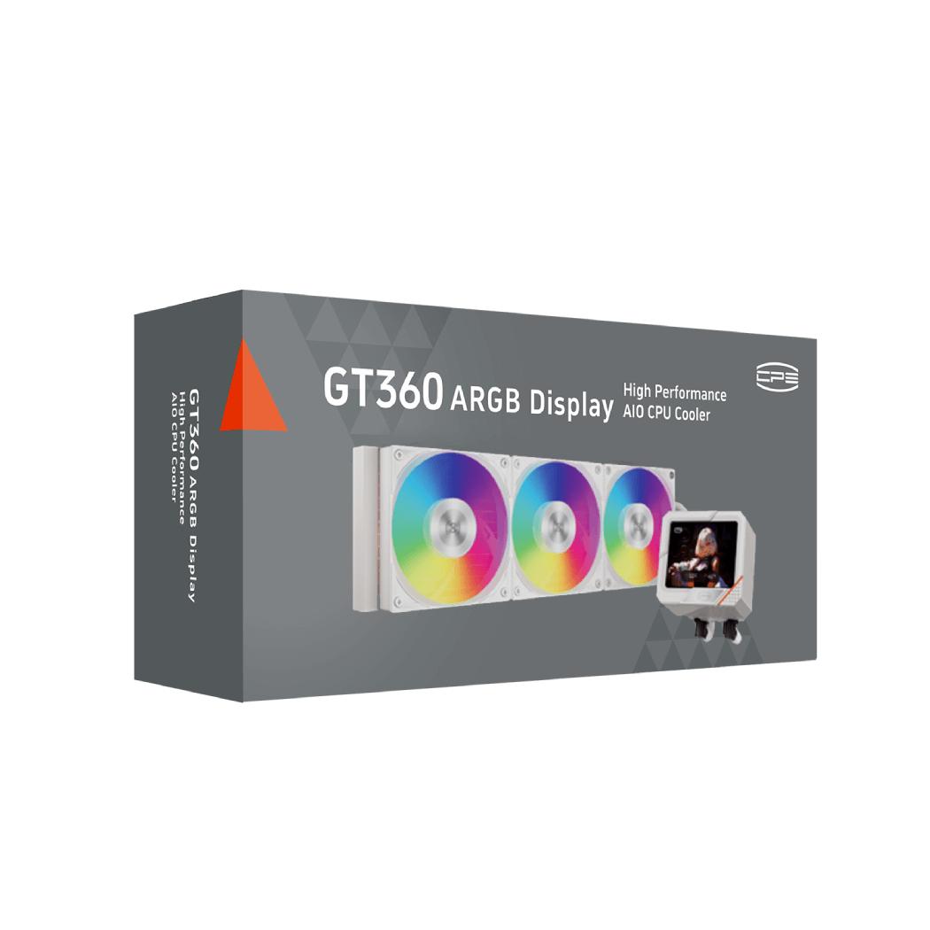 PCCOOLER / PC COOLER GT360 ARGB Display AIO Liquid Cooler - WHITE - Image 6