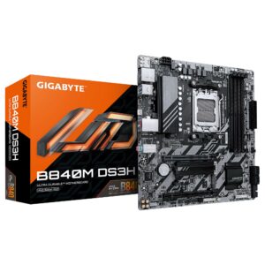 GIGABYTE B840M DS3H (AM5, AMD B840, DDR5)