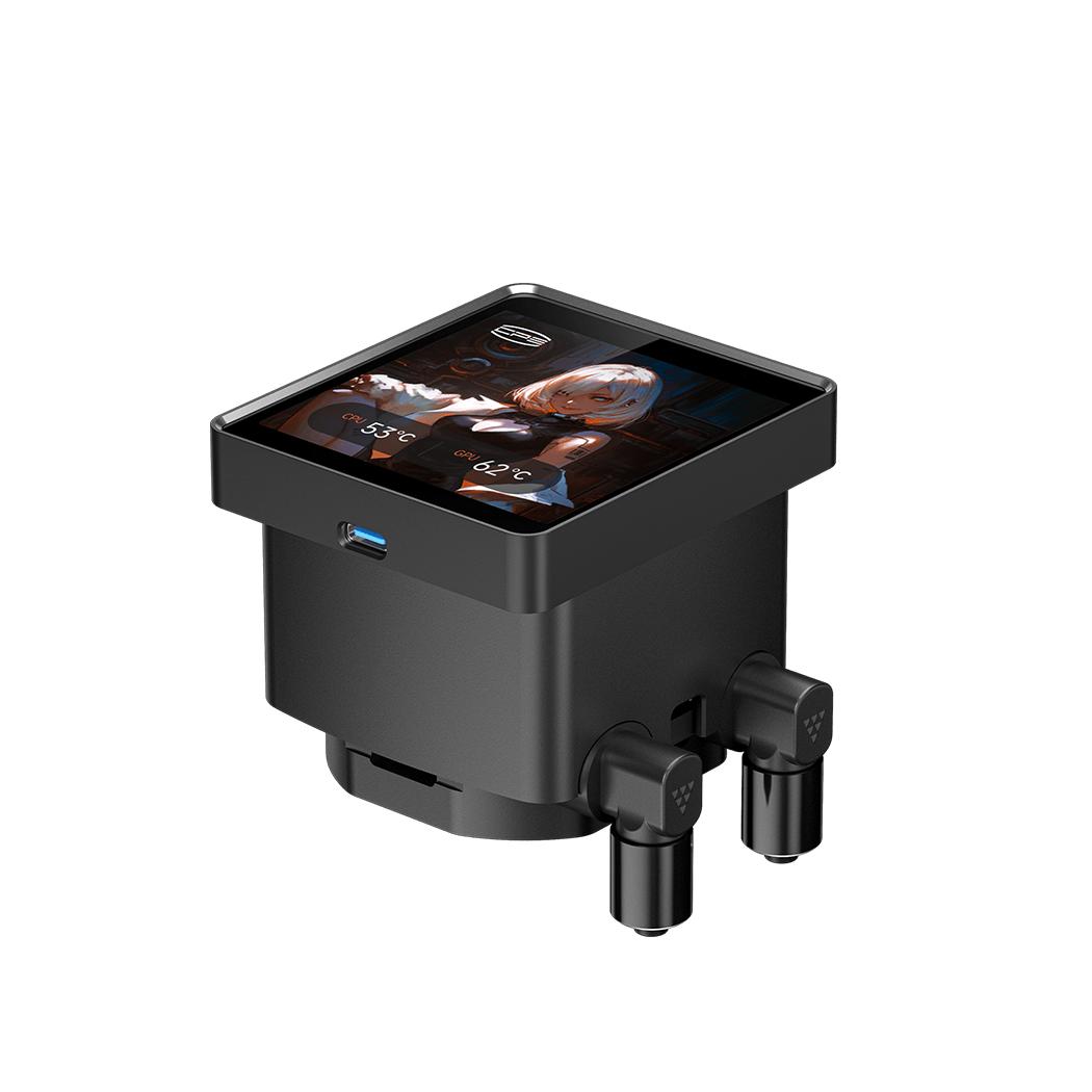 PCCOOLER / PC COOLER DT360 ARGB Display AIO Liquid Cooler - BLACK - Image 6