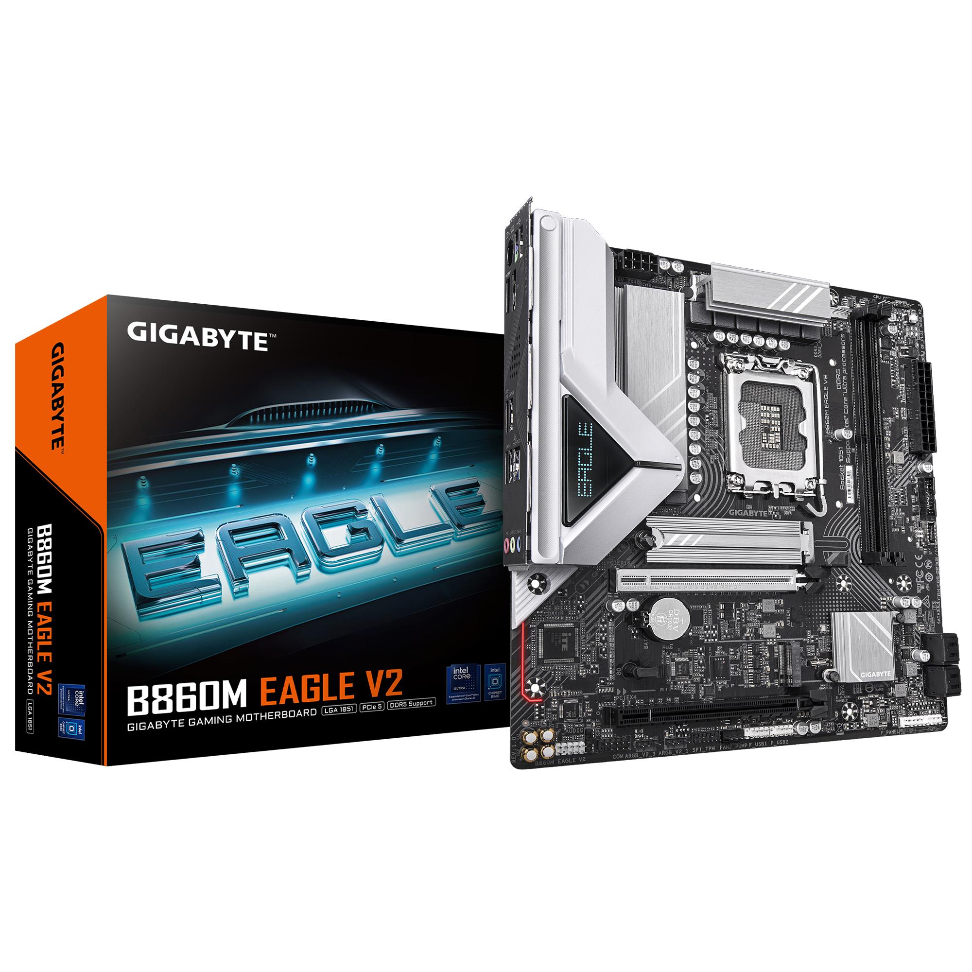 GIGABYTE B860M EAGLE V2 (LGA1851, B860, DDR5)