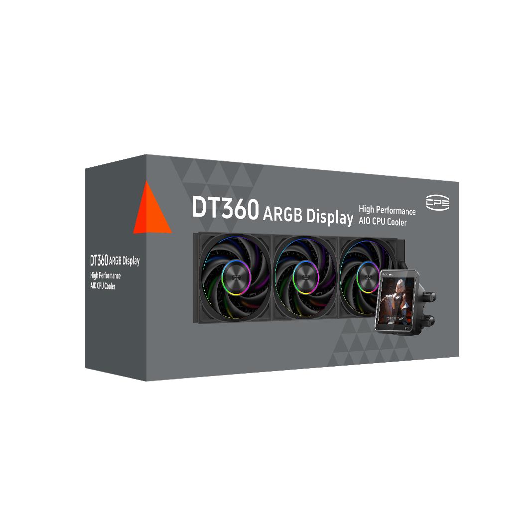 PCCOOLER / PC COOLER DT360 ARGB Display AIO Liquid Cooler - BLACK - Image 8