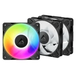JualARCTIC P12 Pro A-RGB | Fan Case 120mm 3 Pack With Cable Splitter