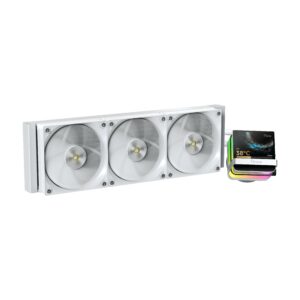 OCYPUS Sigma L36 PRO | Liquid CPU Cooler 360mm LCD IPS Screen - White