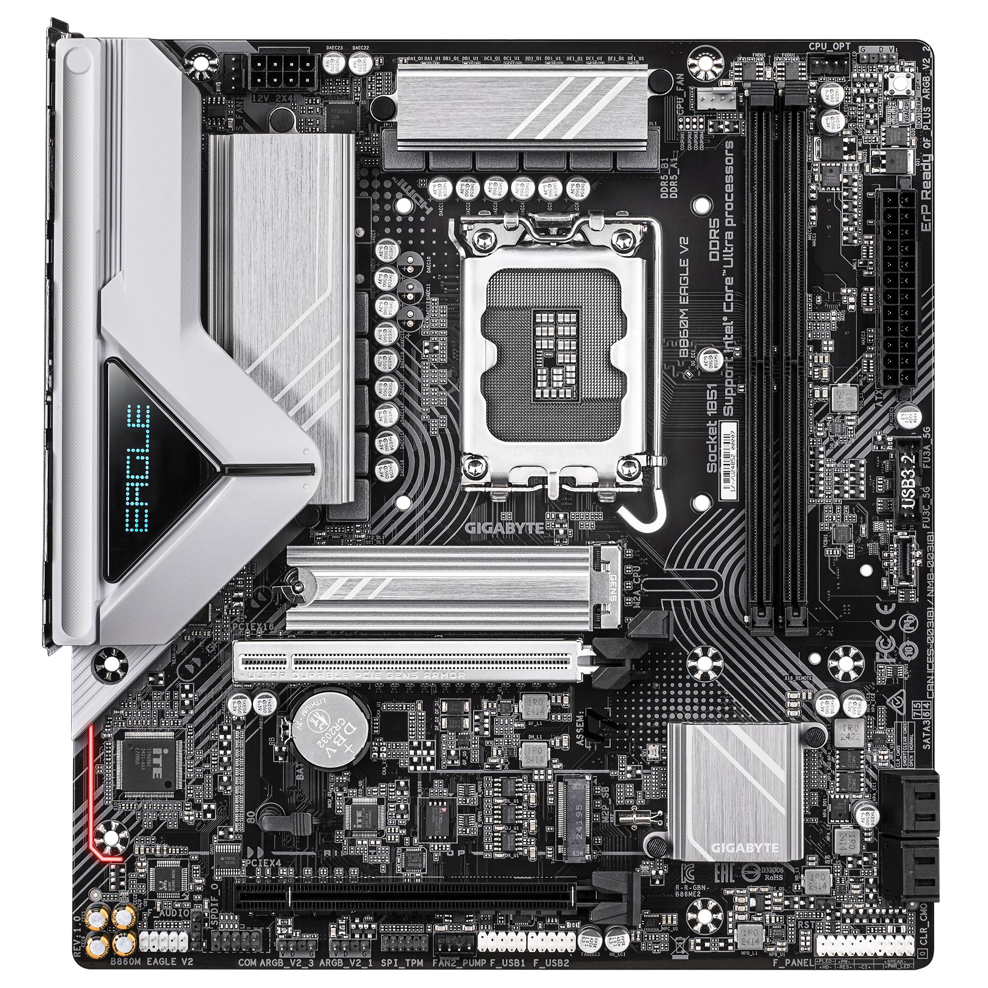 GIGABYTE B860M EAGLE V2 (LGA1851, B860, DDR5) - Image 2
