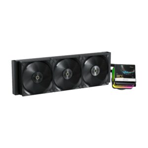 OCYPUS Sigma L36 PRO | Liquid CPU Cooler 360mm LCD IPS Screen - Black
