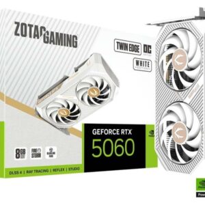 JualZOTAC GAMING GeForce RTX 5060 8GB Twin Edge OC GDDR7 – WHITE