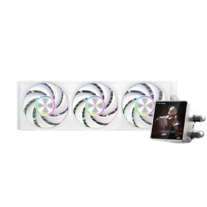 PCCOOLER / PC COOLER DT360 ARGB Display AIO Liquid Cooler - WHITE