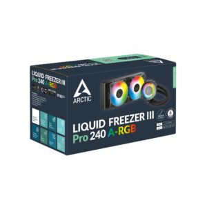JualARCTIC Liquid Freezer III Pro 240 A-RGB | Multi Compatible AIO CPU Water Cooler