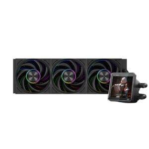 PCCOOLER / PC COOLER DT360 ARGB Display AIO Liquid Cooler - BLACK