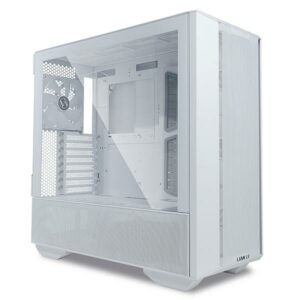 JualLian Li Lancool III | E-ATX PC Case TG Include 4 Fans PWM – White