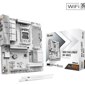 JualASRock B850 Challenger WiFi White (AM5, AMD B850, DDR5)