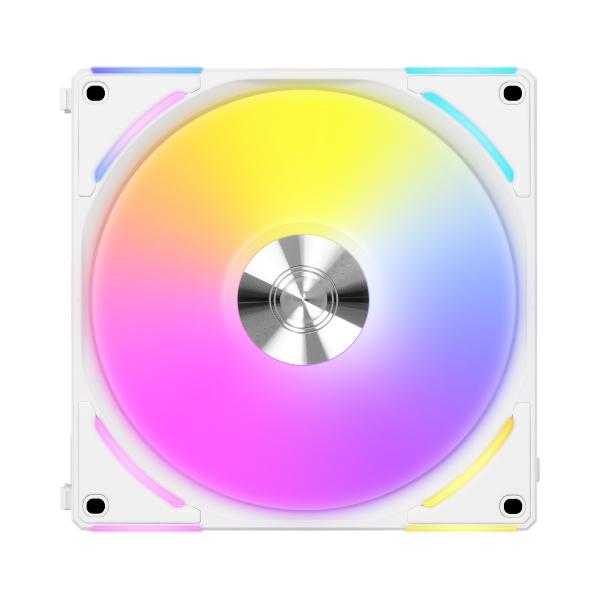 Lian Li Uni Fan AL120 V2 | ARGB Fan Casing 120mm Single Pack - White