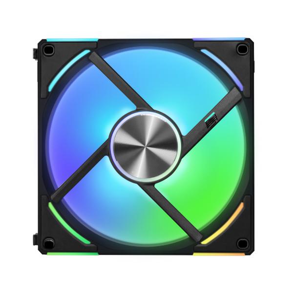 Lian Li Uni Fan AL120 V2 | ARGB Fan Casing 120mm Single Pack - Black - Image 2