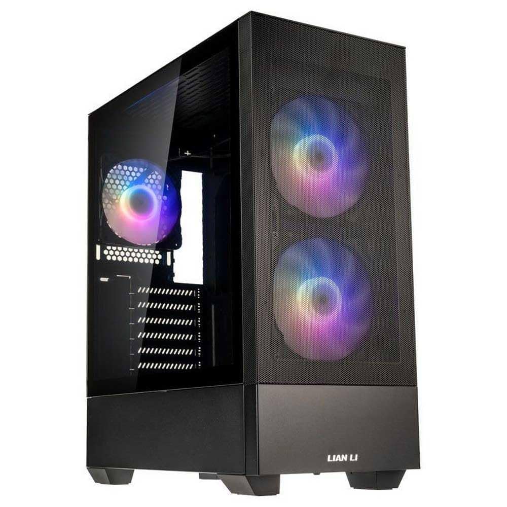 Lian Li Lancool 205 Mesh C | ATX PC Case TG Include 3 ARGB Fans - Black