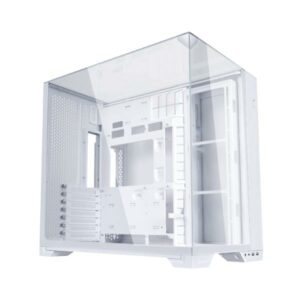 Lian Li O11 Vision Compact | ATX PC Case Tempered Glass - White