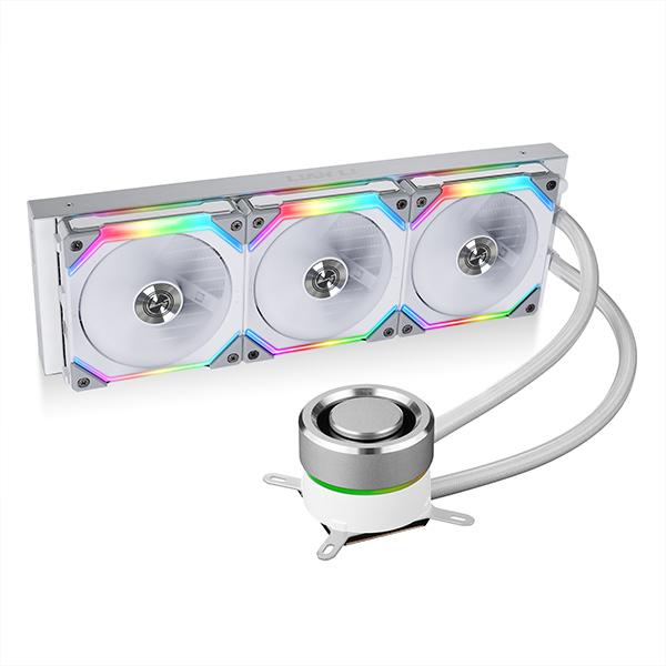 Lian Li Galahad 360 Uni Fan SL Edition | AIO CPU Cooler ARGB - White