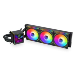JualLian Li Galahad II LCD SL Infinity 360 | AIO CPU Cooler LCD Display 2.88″ – Black