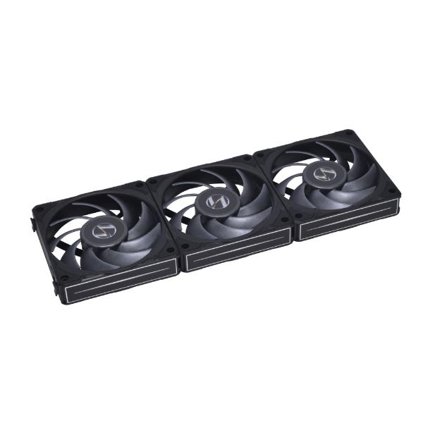 Lian Li Uni Fan P28 | Fan Casing With Controller Triple Pack - Black